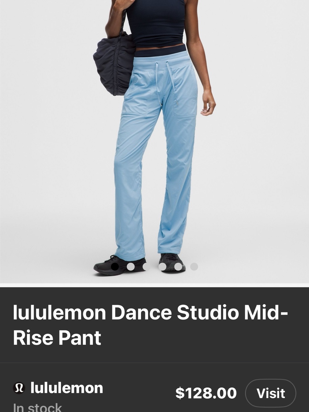 lululemon dance studio mid rise pants